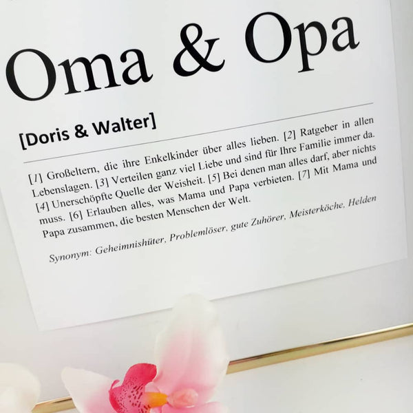 Definition Oma & Opa