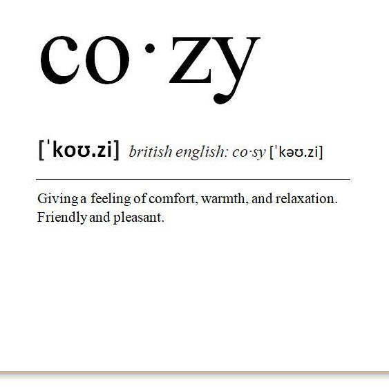 Definition cozy & hygge